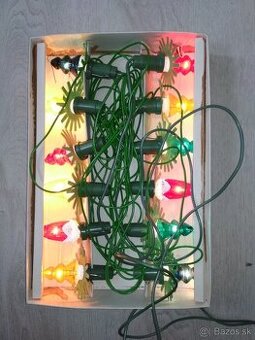 Vianočné osvetlenie Stromček Zlatokov