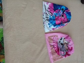 Detské čiapky s motívmi na jeseň zimu