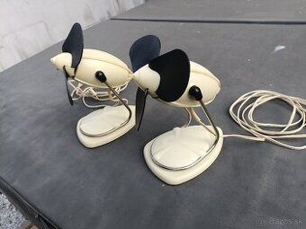 bakelitový retro ventilátor Brusel štýl