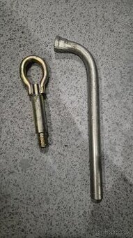 Vw POLO 2007 - oko pre lano/odťah, kľúč na kolesá