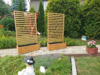 Vyvýšený zahon s pergolou