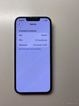 Apple Iphone 13 Pro 256GB Grey-stav 8/10, zdravie bat. 100%