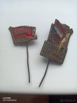 Predám staré odznaky a noviny