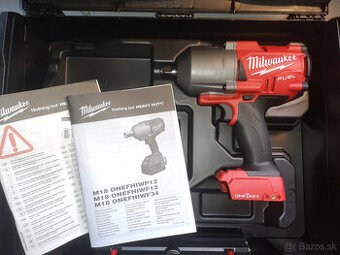 MILWAUKEE M18 ONEFHIWF12-0X AKU 1/2'' RÁZOVÝ UŤAHOVÁK
