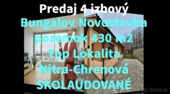 Predaj 4 izbový RD-bungalov,Nitra-Chrenová, poz.4,30á,Exklu