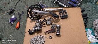 Shimano XT 3x9 kompletná sada