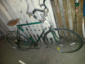 Starý bicykel Eska na súčiastky plus - 1