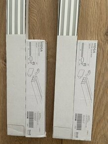 2x VIDGA Trojitá koľajnička IKEA 140cm