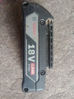 Bosch 18v 2Ah batéria funkčná - 1