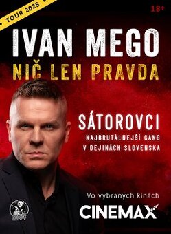 IVAN MEGO | Nič len pravda tour (Prešov)