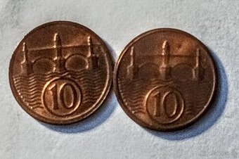 MINCE ČSR 10HAL 1922,1925 DUO