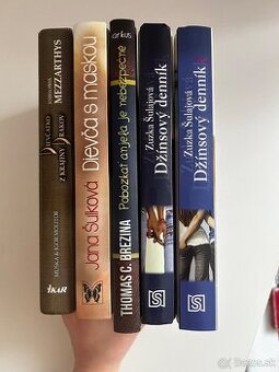 Predám knihy - beletria, fantasy, romány