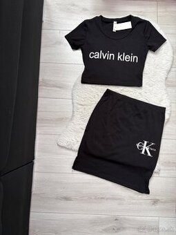 Cierna suknova suprava calvin klein