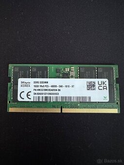DDR5 SODIMM 1x16GB 4800