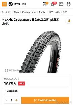 Plášte MAXXIS