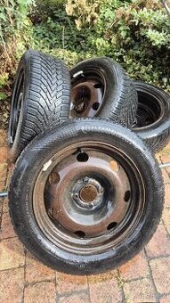 Plech disky 16", 4 diery, napr. Peugeot 5008 , sada 4 ks