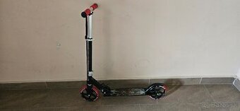 Kolobežka Spartan JUMBO - 205mm čierno-červená
