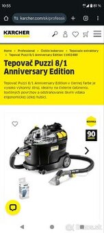 TEPOVAČ KARCHER PUZZI 8/1 LIMITOVANÁ EDÍCIA