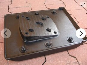 Patka, hutnící nástavec vibračního pěchu.