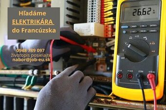 PRÁCA VO FRANCÚZSKU - ELEKTRIKÁR