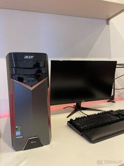 Predám herný set – PC + monitor + klávesnica