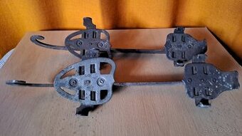 Starožitné retro busle na kličku - šlajfky - 1