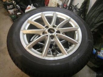 17" AL disky org. BMW X1 so zim. pneu 225/55R17 97H RFT Con