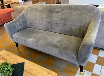 Dizajnová pohovka – moderná, sivá, 170 cm