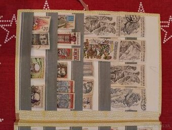 Staré poštové známky v albumoch