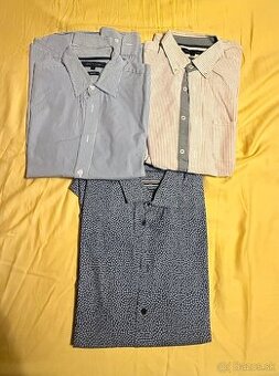 pánske košele TOMMY HILFIGER slim fit