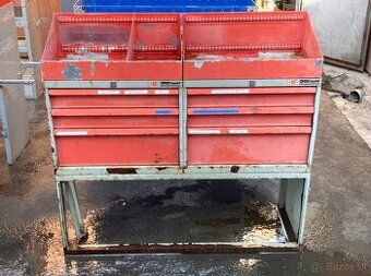 Servisní regál do auta dílenská vestavba ORSY MOBI