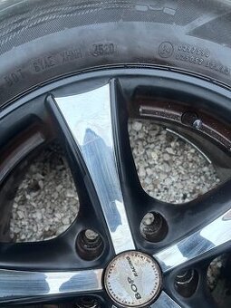 Predám alu disky 195/65 R15 s letnými pneumatikami Matador