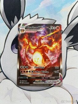 Charizard Vmax, vzacna Pokemon karta