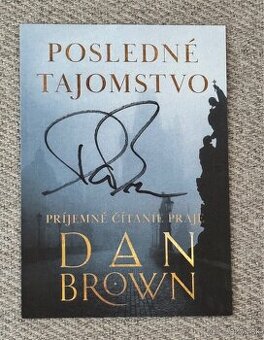 Dan Brown autogram