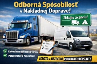 Vedúci dopravy Garant odbornej spôsobilosti