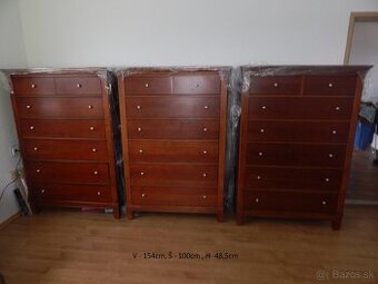 Predám masívne komody