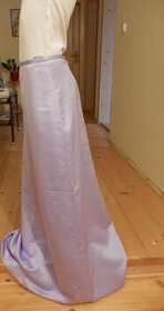 Dlhá svetlofialová sukňa veľ. 34 (UK8) - 1