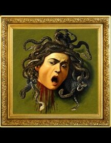 investičné strieborne mince - Caravaggio - Medusa - 1
