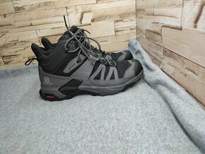 Salomon 44 2/3 - pánske turistické gore-tex topánky