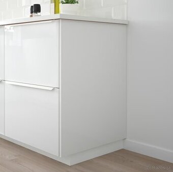 Predám IKEA krycie panely FÖRBÄTTRA – lesklá biela (NOVÉ)