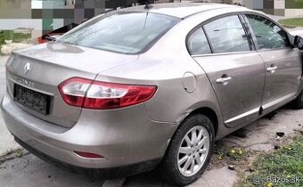 Renault Fluence 1.5 dCi 2012 predám MOTOR K9KG8, AIRBAGY SAD