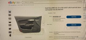 Dverový Tapacír Seat Cordoba 6L4.867.011-310