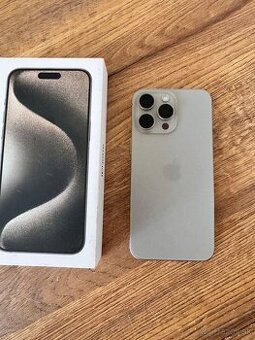 predám iPhone 15 Pro Max 512gb titanium