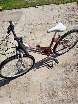 Predám dievčenský bicykel veľkosť kolies 24