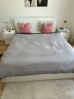 Ikea posteľ MALM s roštami 160x200