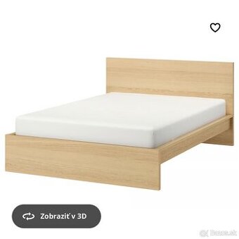 Manželská postel IKEA 160x200