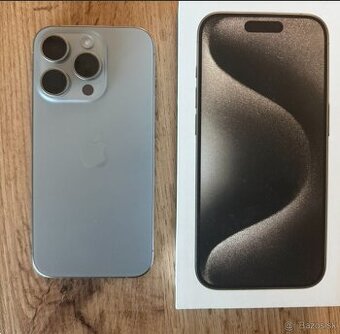 Iphone 15 PRO 512 GB Titanum ako nový