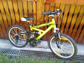 bicykel GENESIS,20"kolesá, celoodpružený, Zánovný