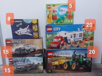 LEGO rôzne, speed, technic, creator, architecture