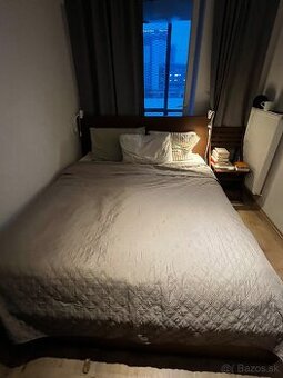 Manželská postel MALM 160x200